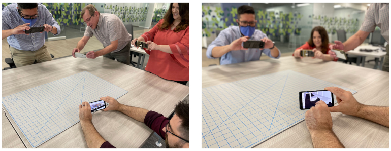 Genesis AEC employees providing in-house rendering and AR/VR modeling